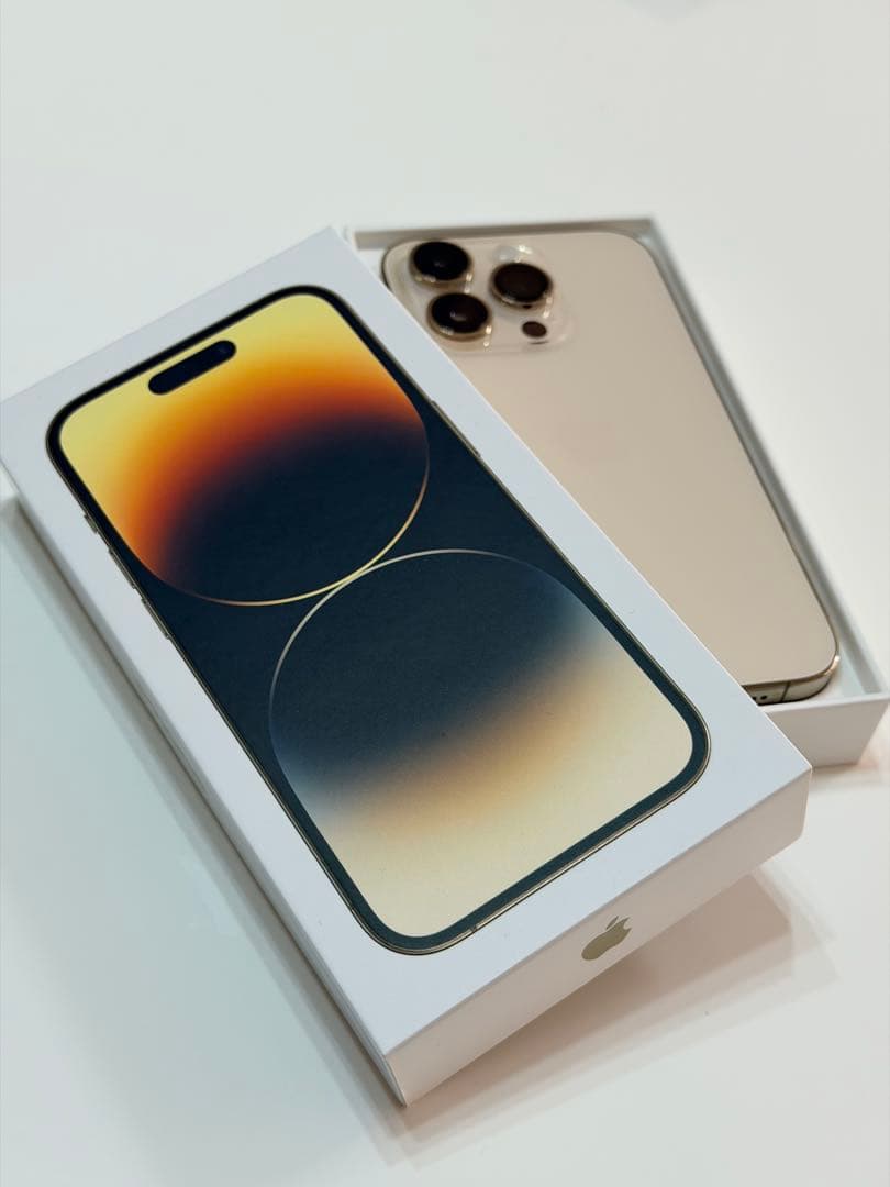 Apple iPhone 14 Pro ゴールド SIMフリー 256GB 美品