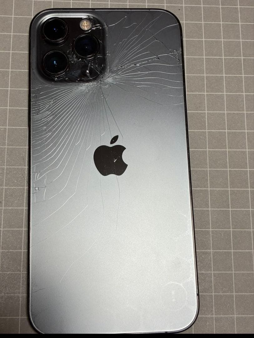 iPhone 12 pro max 128gb背面割れ 【ジャンク】