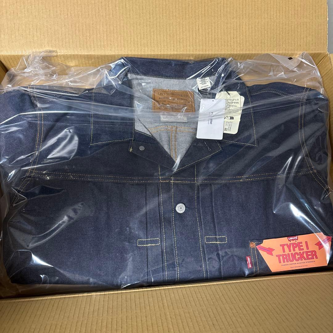 リーバイス　別注 TYPE１ リジッド トラッカージャケット　XXL