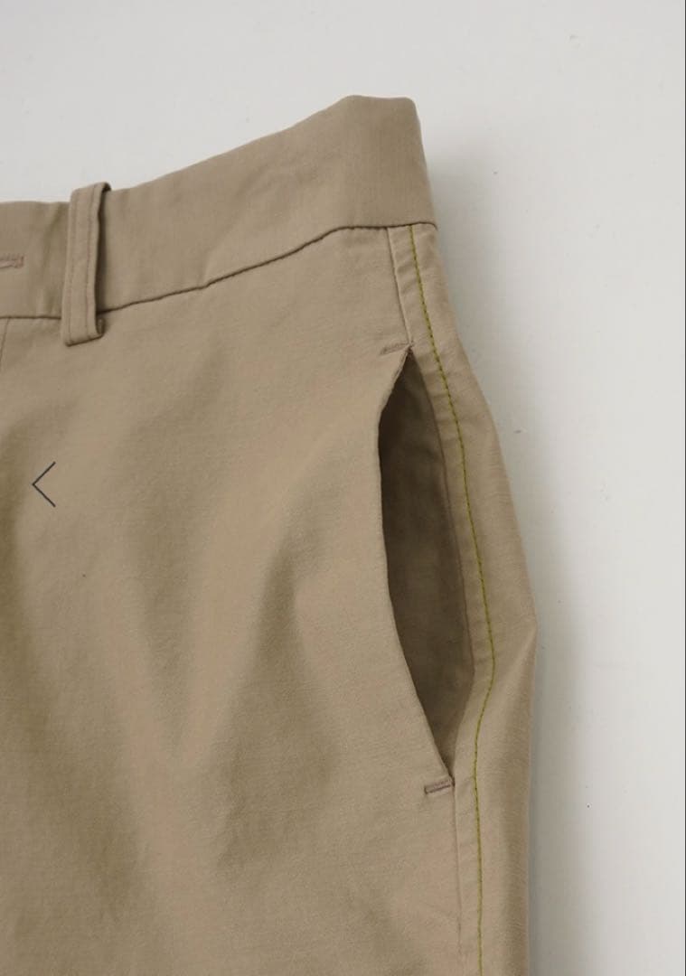 パラスパレス モールスキン ストレッチ ワイドパンツ