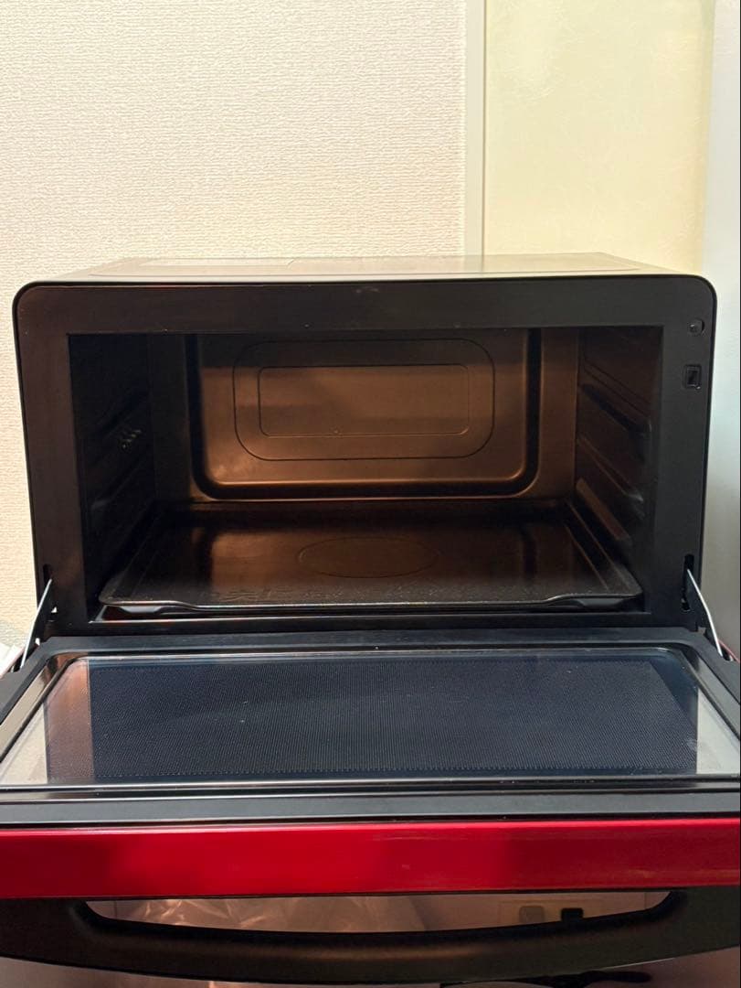 HITACHI オーブンレンジ 2023年製 レッド