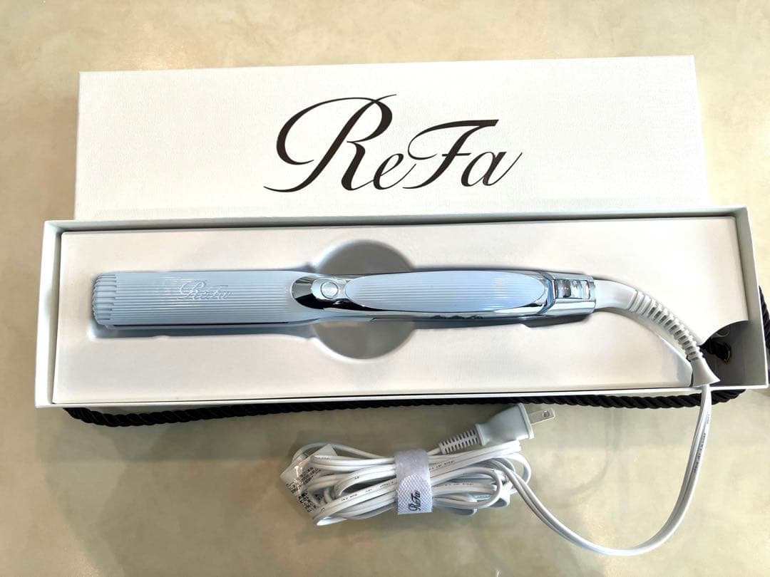 ReFa ストレートヘアアイロン ホワイト(収納ケース付き)