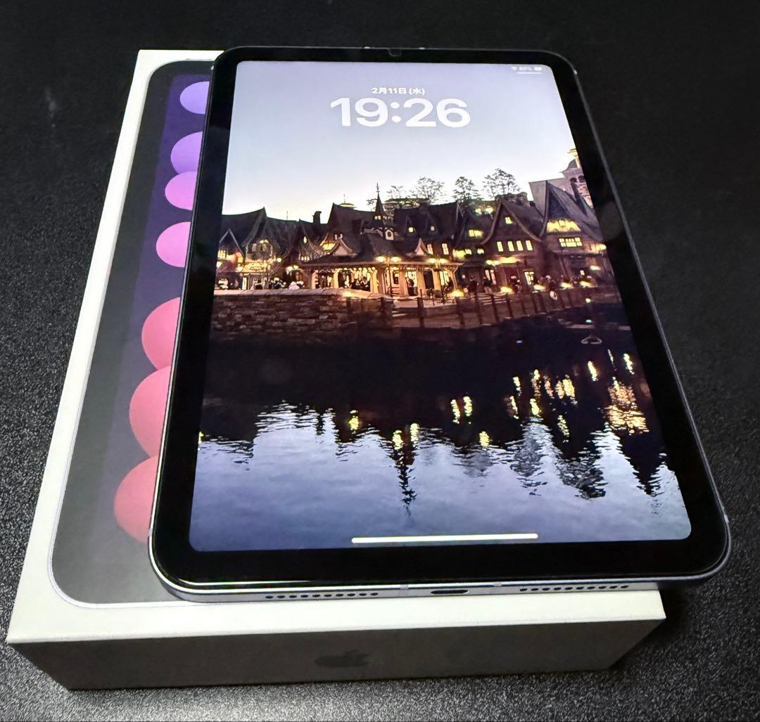 iPad mini 第6世代　Wi-Fi セルラーモデル　64GB 美品　87%