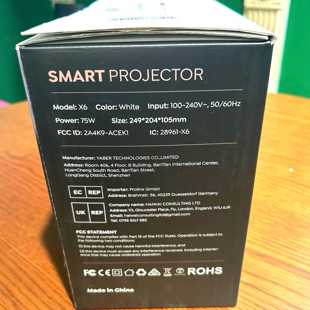 TOPTRO スマートプロジェクター 本体