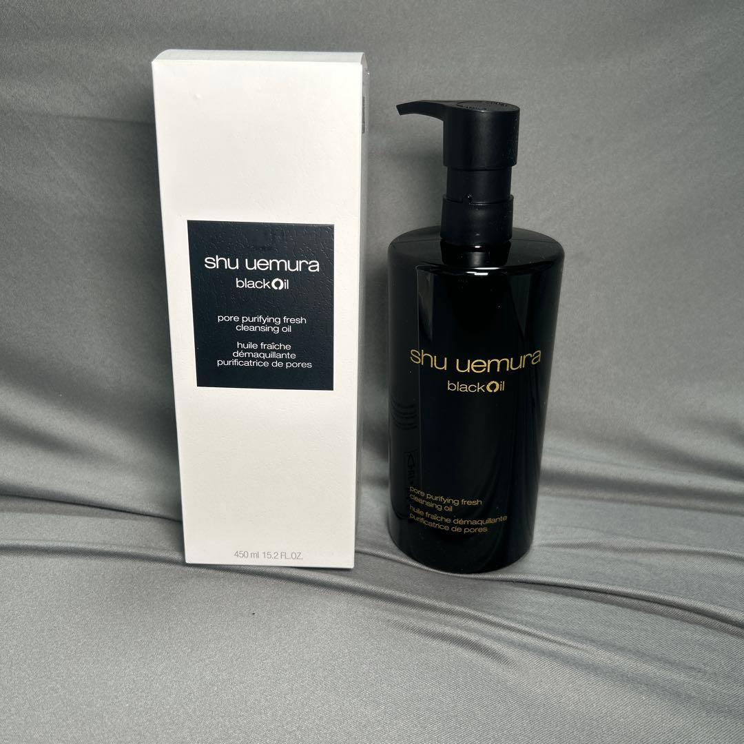 shu uemura シュウウエムラ black Oil ブラック　450ml