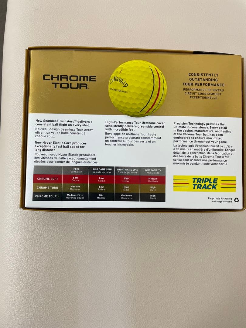 キャロウェイCHROME TOUR ゴルフボール2ダース