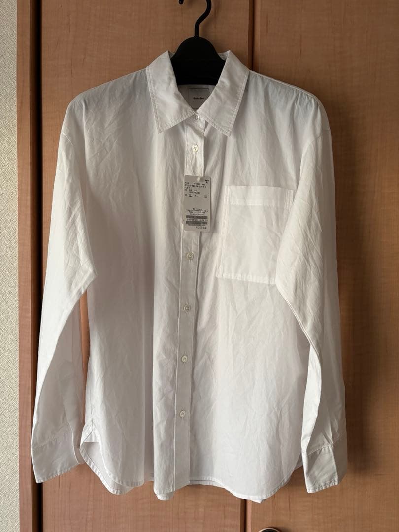 新品　Spik and Span 50コットンコンパクトシャツ