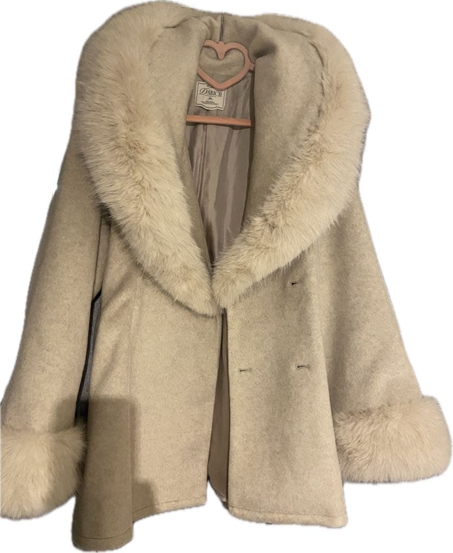 ダーリッチ　Darich ウエストベルトプリンセスラインコート