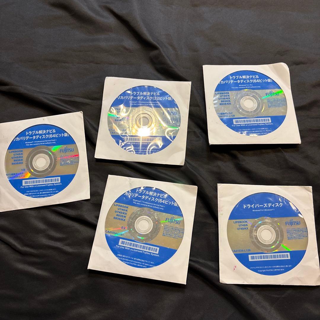 Fujitsu ノートPC Intel i5 8GB RAM ultrabook