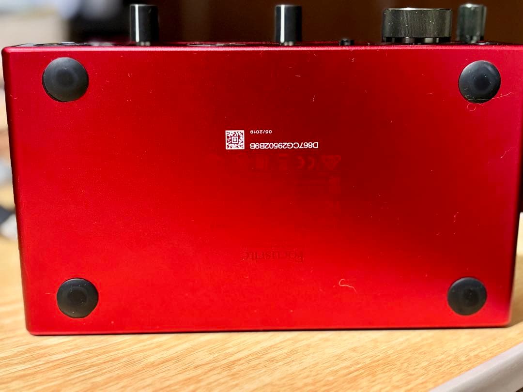 DTM・DAW Focusrite Scarlett 4i4 3rd Gen