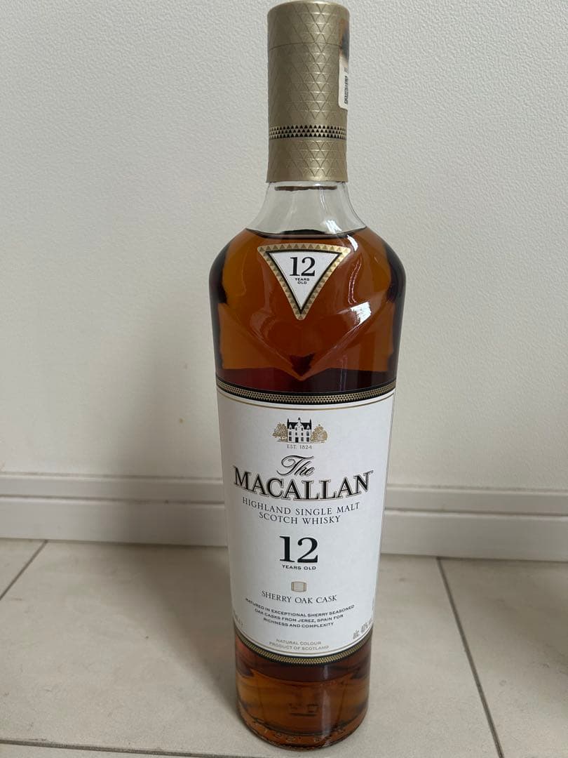 MACALLAN 12年 シングルモルトウイスキー 700ml新品