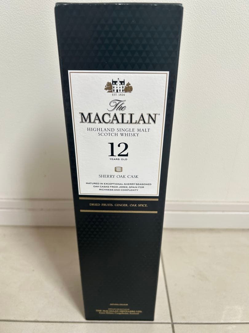 MACALLAN 12年 シングルモルトウイスキー 700ml新品
