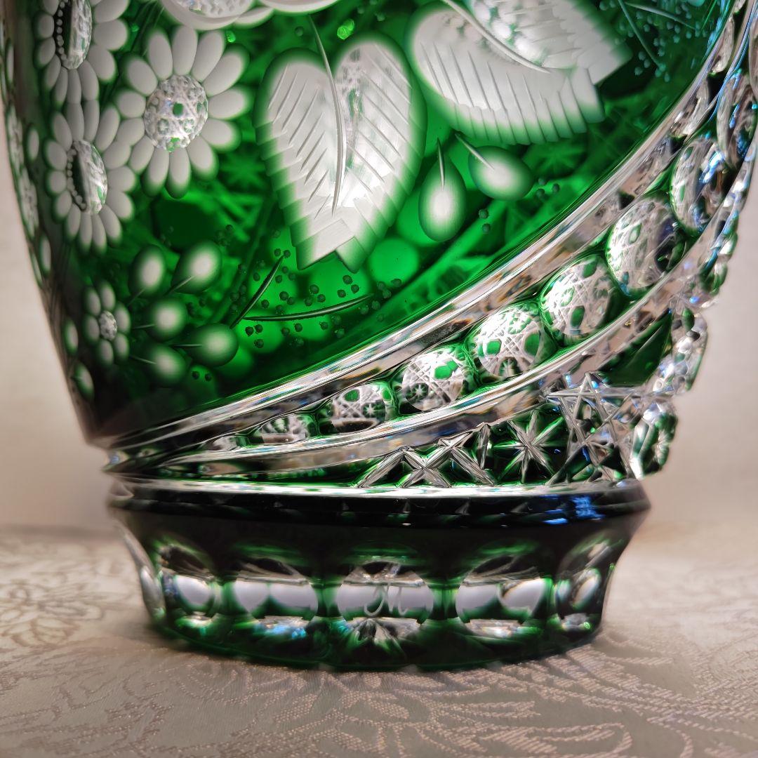 マイセンクリスタル花瓶