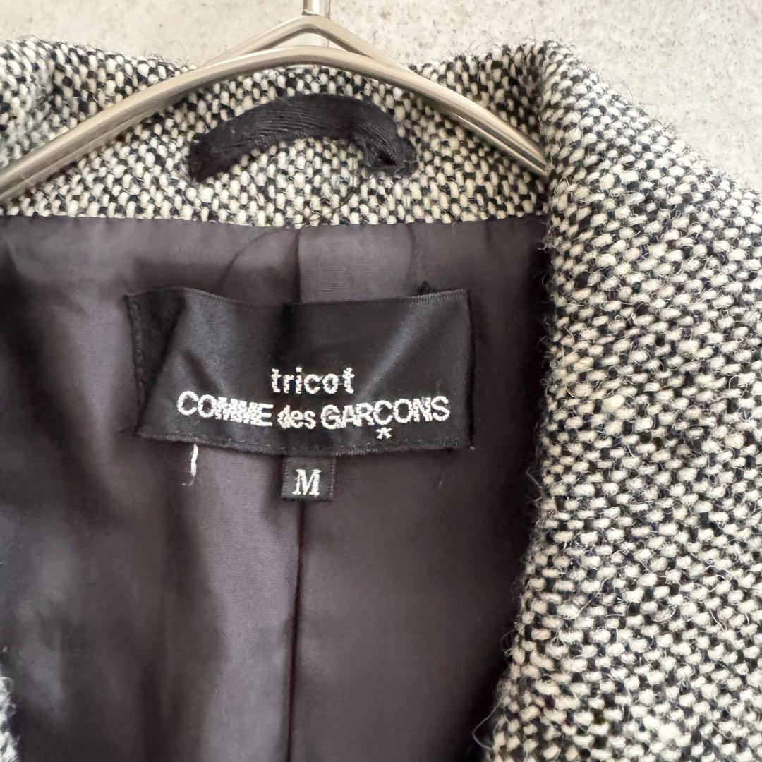 トリココムデギャルソン　AD2000　テーラードジャケット　グレー　ウール　M