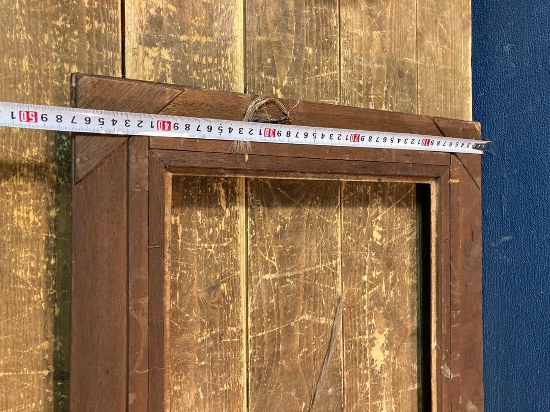 D 額縁　アート　アンティーク調　ヴィンテージ　木製　木枠　ブラウン　茶系