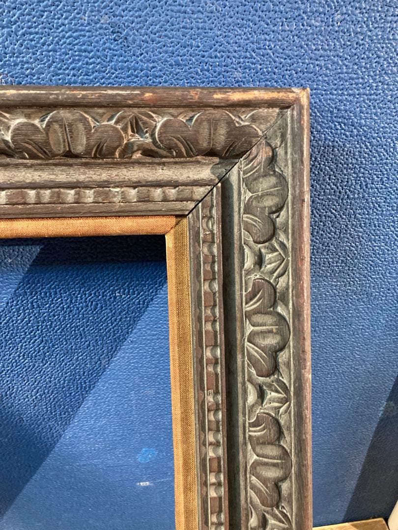 D 額縁　アート　アンティーク調　ヴィンテージ　木製　木枠　ブラウン　茶系