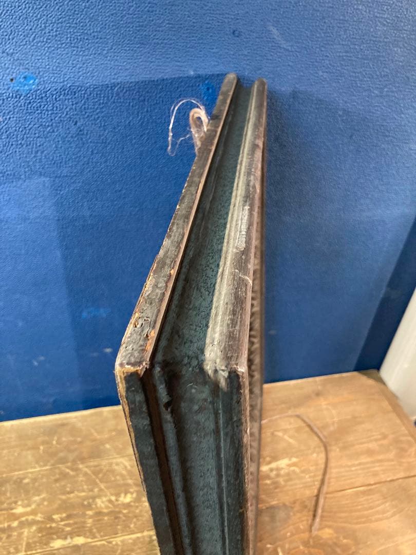 D 額縁　アート　アンティーク調　ヴィンテージ　木製　木枠　ブラウン　茶系