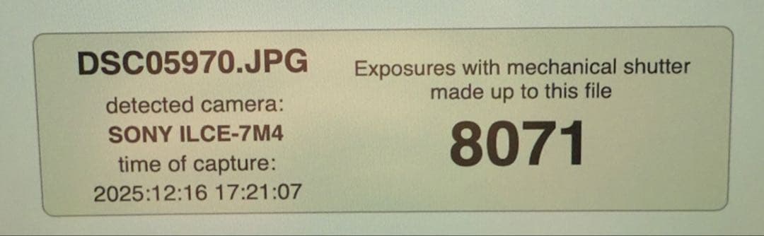 SONY α7Ⅳ ILCE-7M4　ミラーレスカメラ