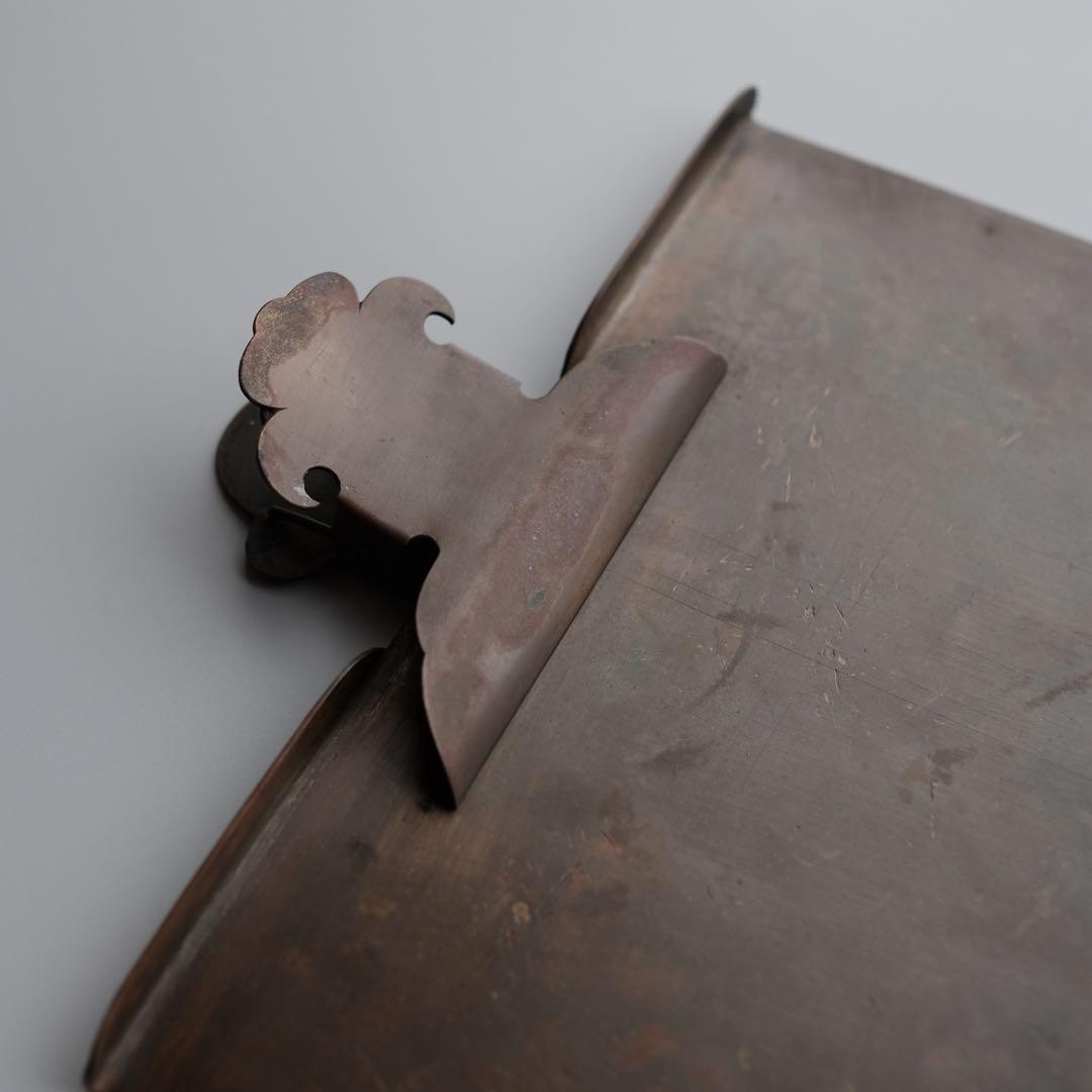 1920年前後のフランス製真鍮製ドキュメントクリップボード