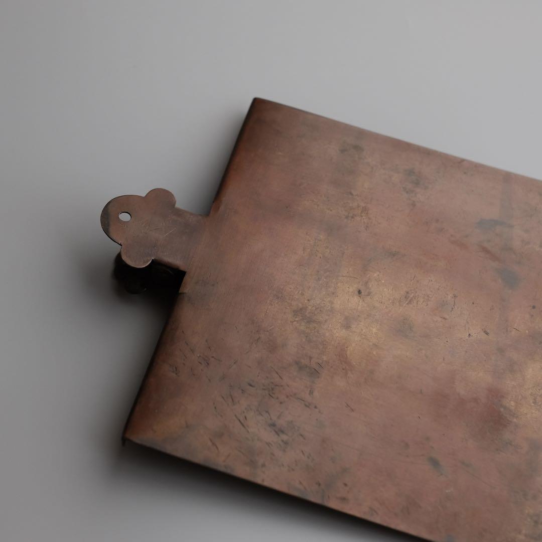 1920年前後のフランス製真鍮製ドキュメントクリップボード