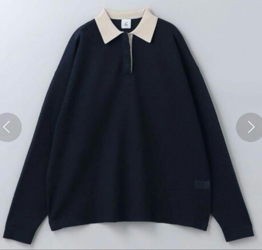 6（roku）シアージャガードポロニット