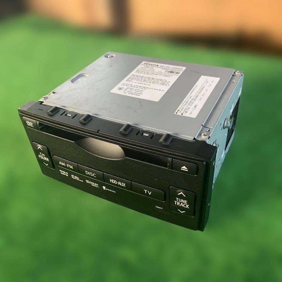 トヨタ　200系　クラウンマジェスタ　純正HDDデッキ　動作確認済み　中古品