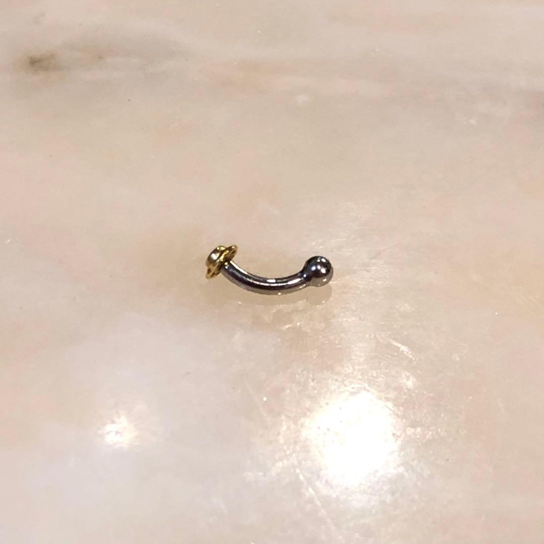 アナトメタル　anatol タマエンド　ボディピアス　k18