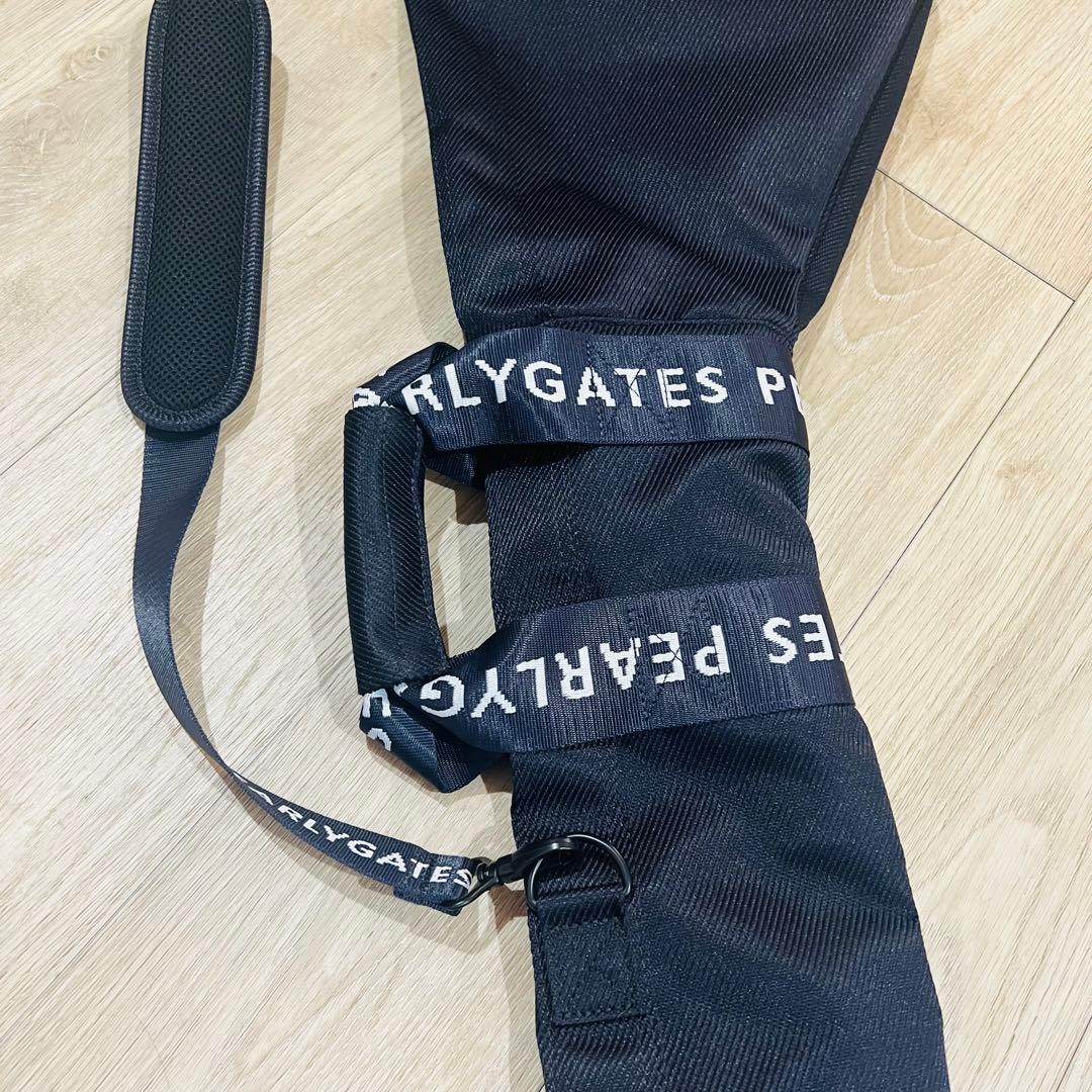 【新品未使用】パーリーゲイツ PG クラブケース ゴルフバック ネイビー