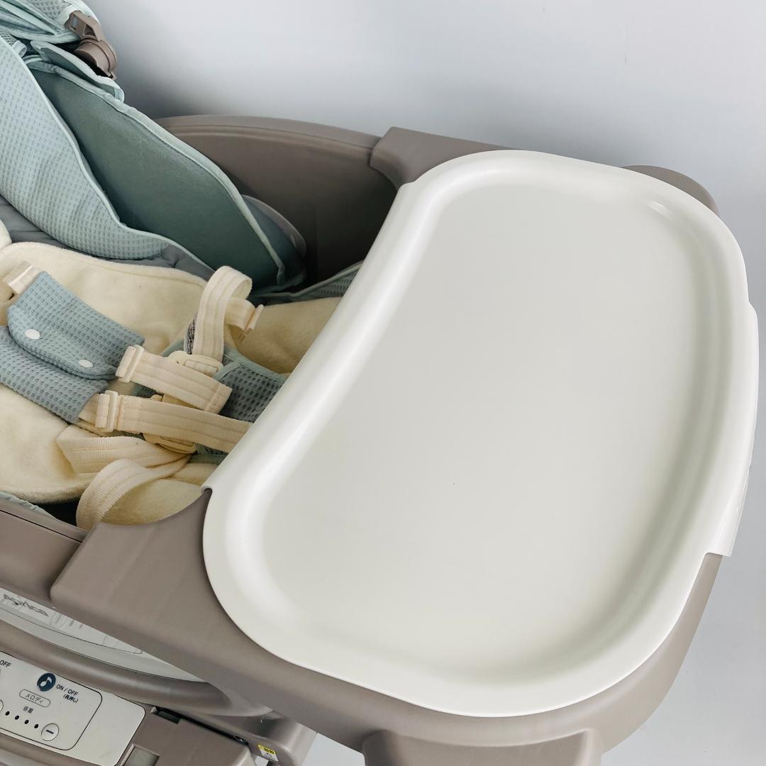 美品 アップリカ ユラリズム オート プレミアム AC 電動ハイローチェア