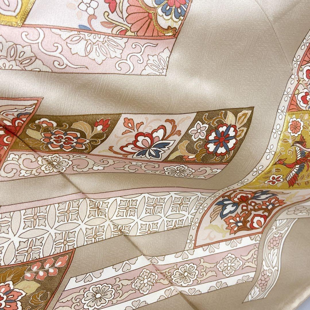 極美品 正絹 色留袖　4点セット 三つ紋 総柄　高級　袋帯　比翼仕立て