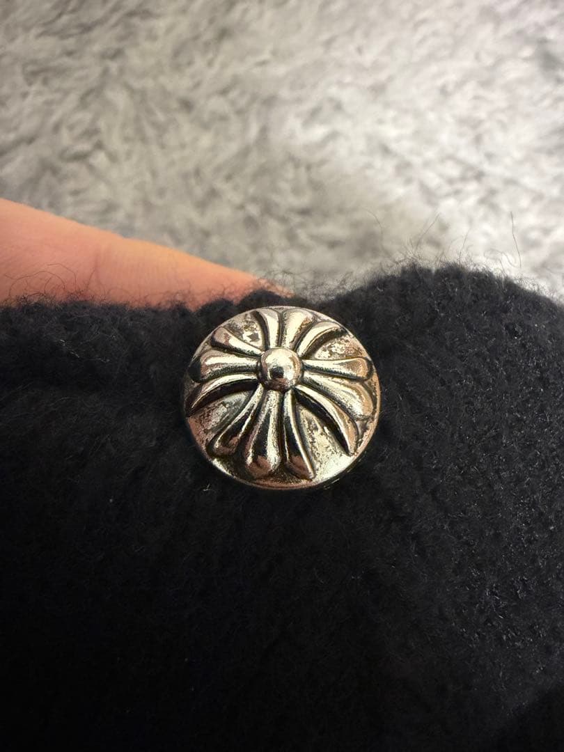 Chrome Hearts クロムハーツ ビーニー ニット帽 クロスパッチ