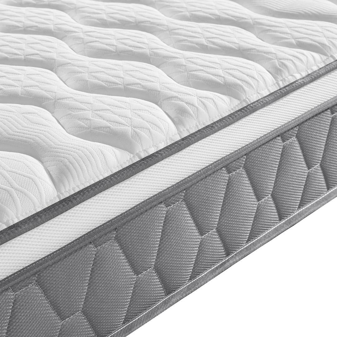 マットレス ダブル 極厚26cm 高反発 高密度ウレタン ポケットコイル式