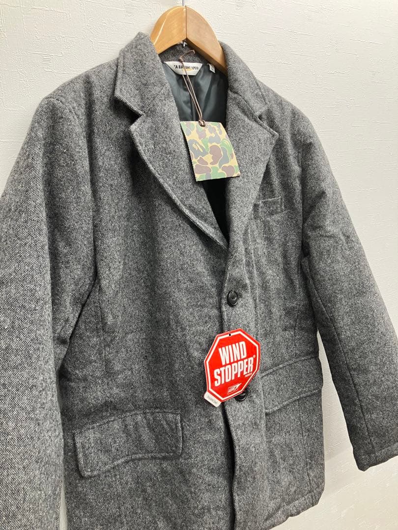 APE GORE-WINDSTOPPERダウンテーラードジャケット　エイプ