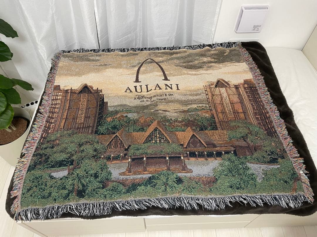 【超希少】AULANI ディズニー ブランケット　ラグ