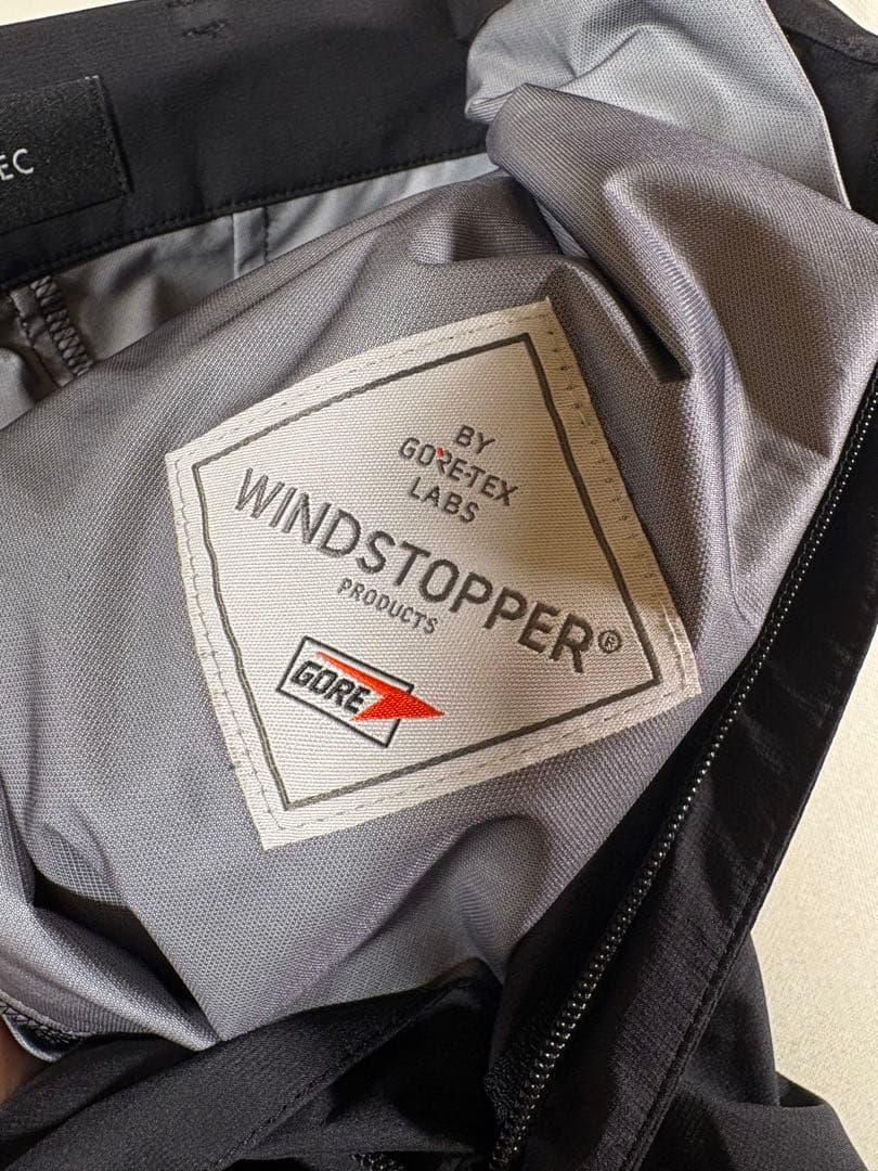 D-Vec wind stopper ゴアテックス スラックス　黒