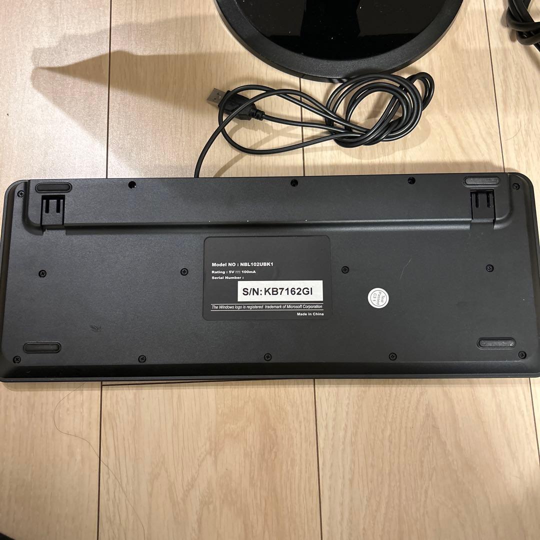 I-O DATA23.8型モニター&キーボード　セット