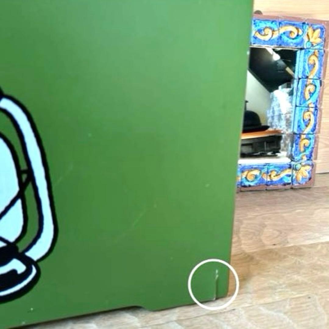 ムーミンキャラクター（スナフキン）収納ボックス花鉢入　椅子としても♪