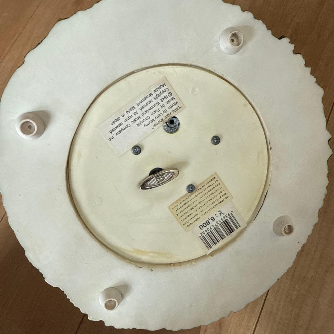 バンビ　オルゴール　スノードーム　ディズニー