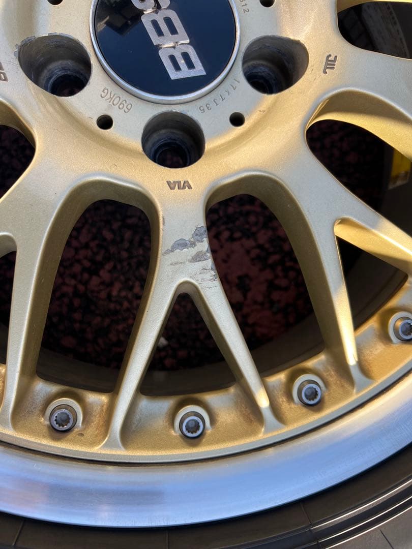 BBS 17インチ 鍛造ホイールセット