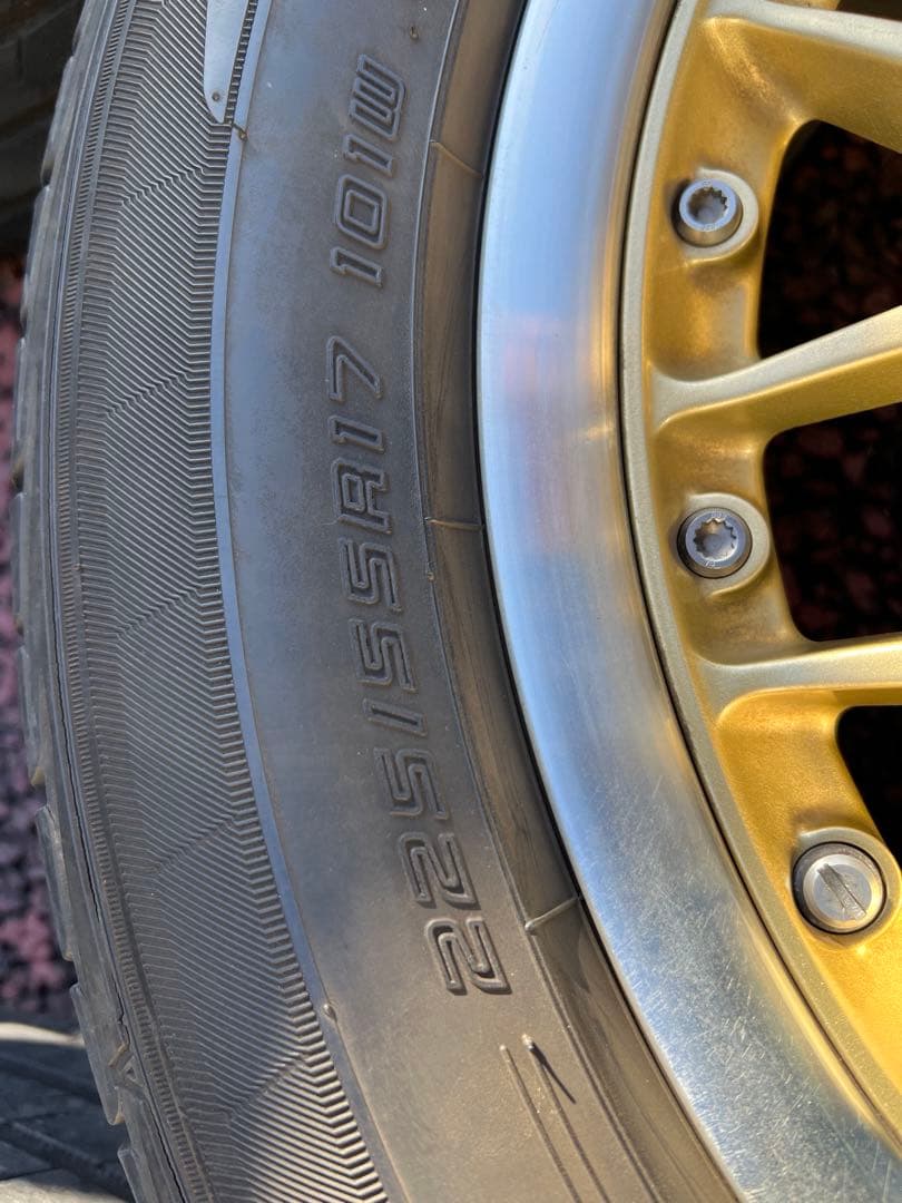 BBS 17インチ 鍛造ホイールセット