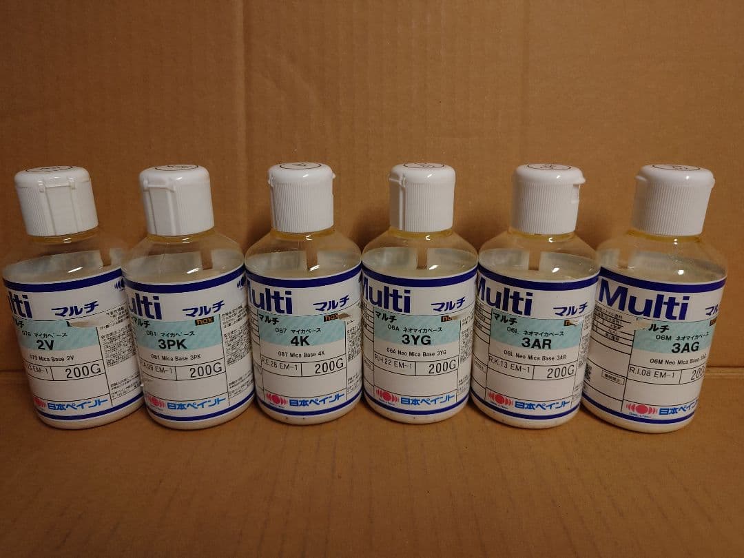 日本ペイント　マイカ、ネオマイカ6本セット