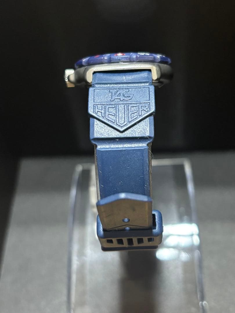 【美品】値下げTAG HEUER フォーミュラー1 ネイビー　プロ　ヴィンテージ