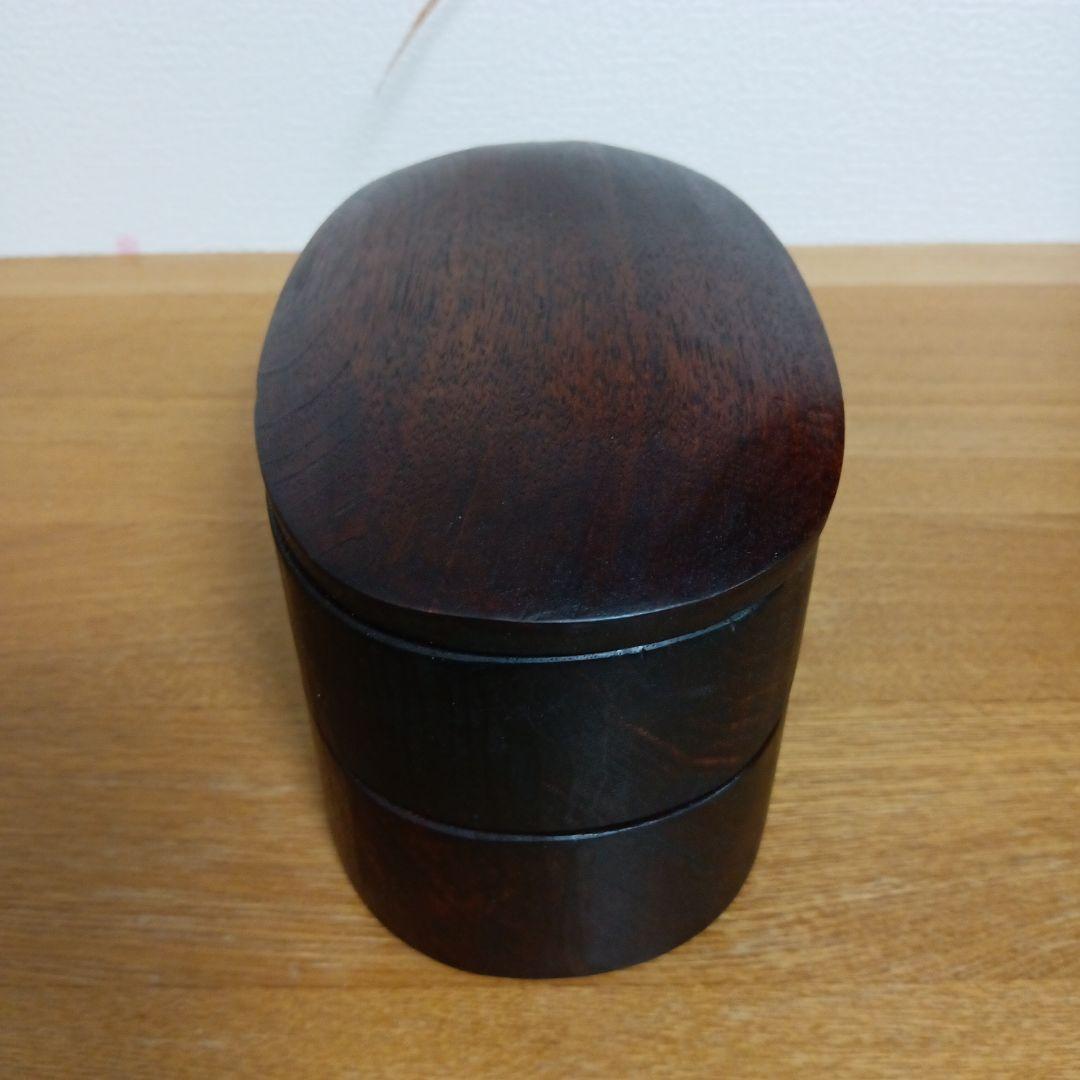 松本 行史 松本家具研究所 / 楕円刳り手箱 (二段)