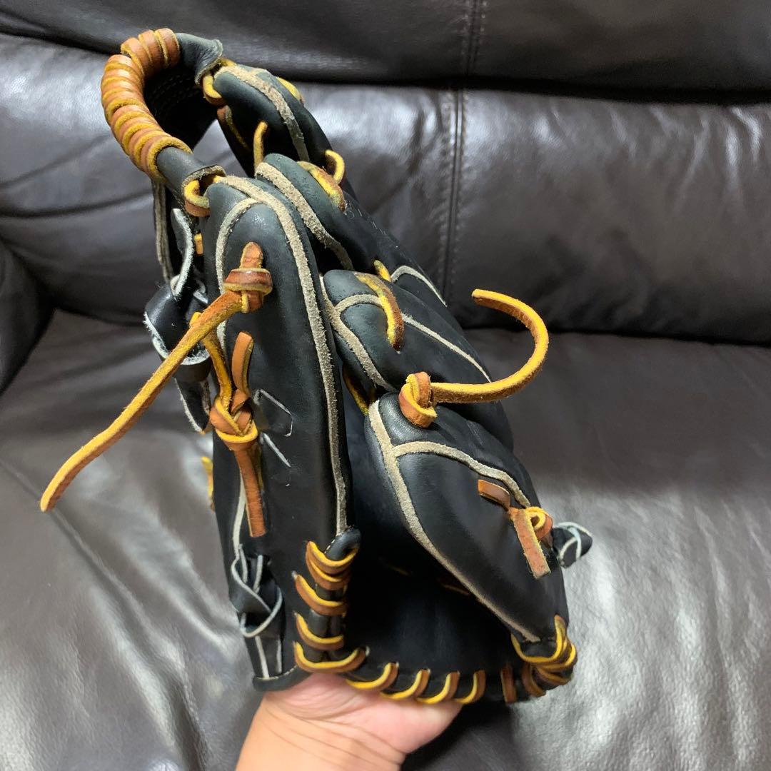 adidas プロフェッショナル　硬式内野手用グローブ 黒