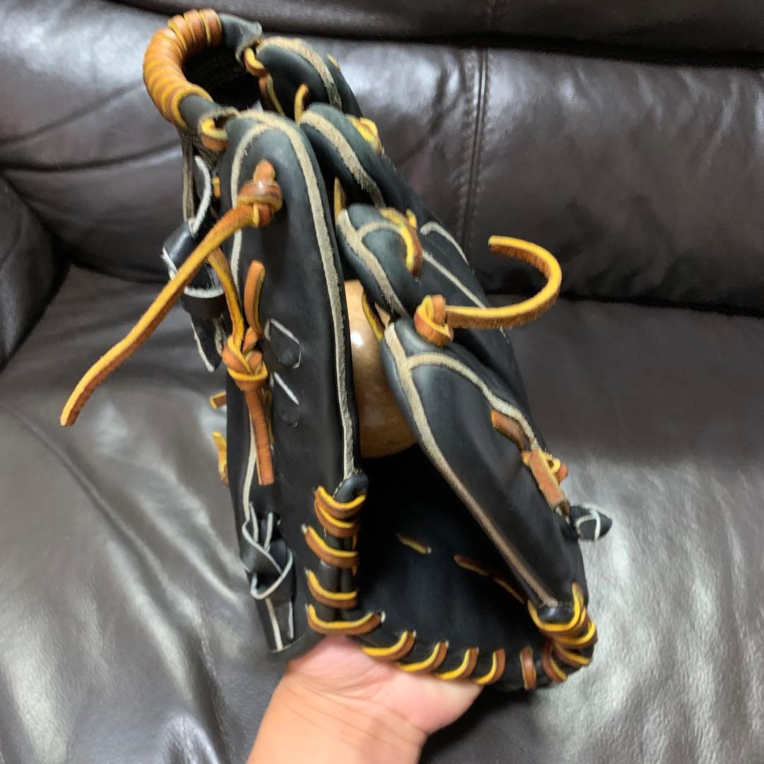 adidas プロフェッショナル　硬式内野手用グローブ 黒