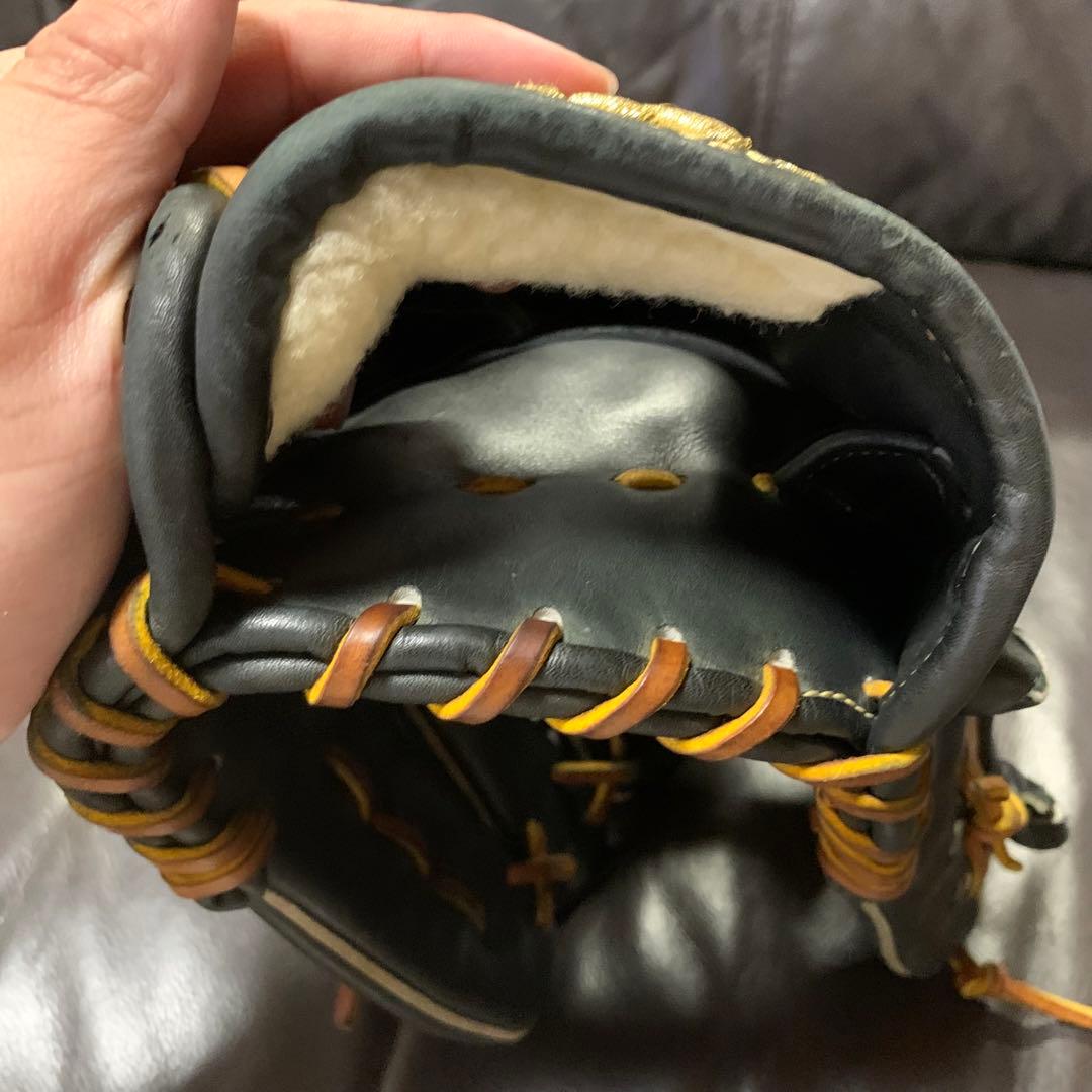 adidas プロフェッショナル　硬式内野手用グローブ 黒