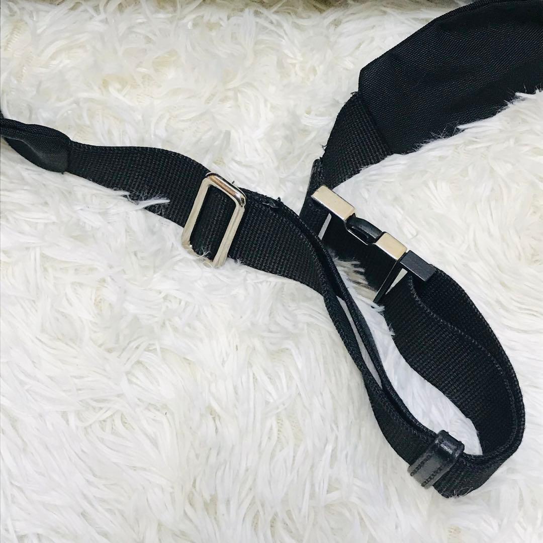 【極美品】グッチ ボディバッグ シェリーライン ナイロン ブラック