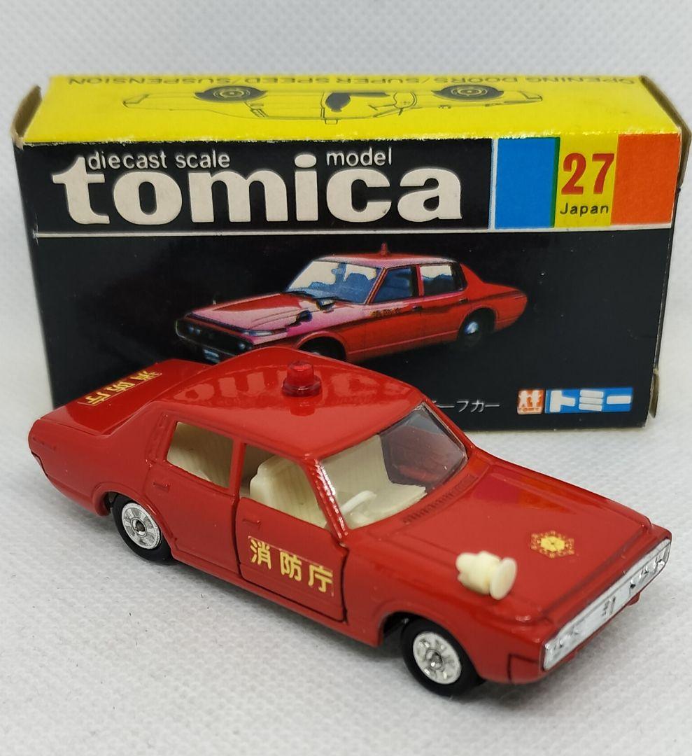 《黒箱トミカ27-2-1》クラウンファイヤーチーフ【入手難易度 C】１Eホイール