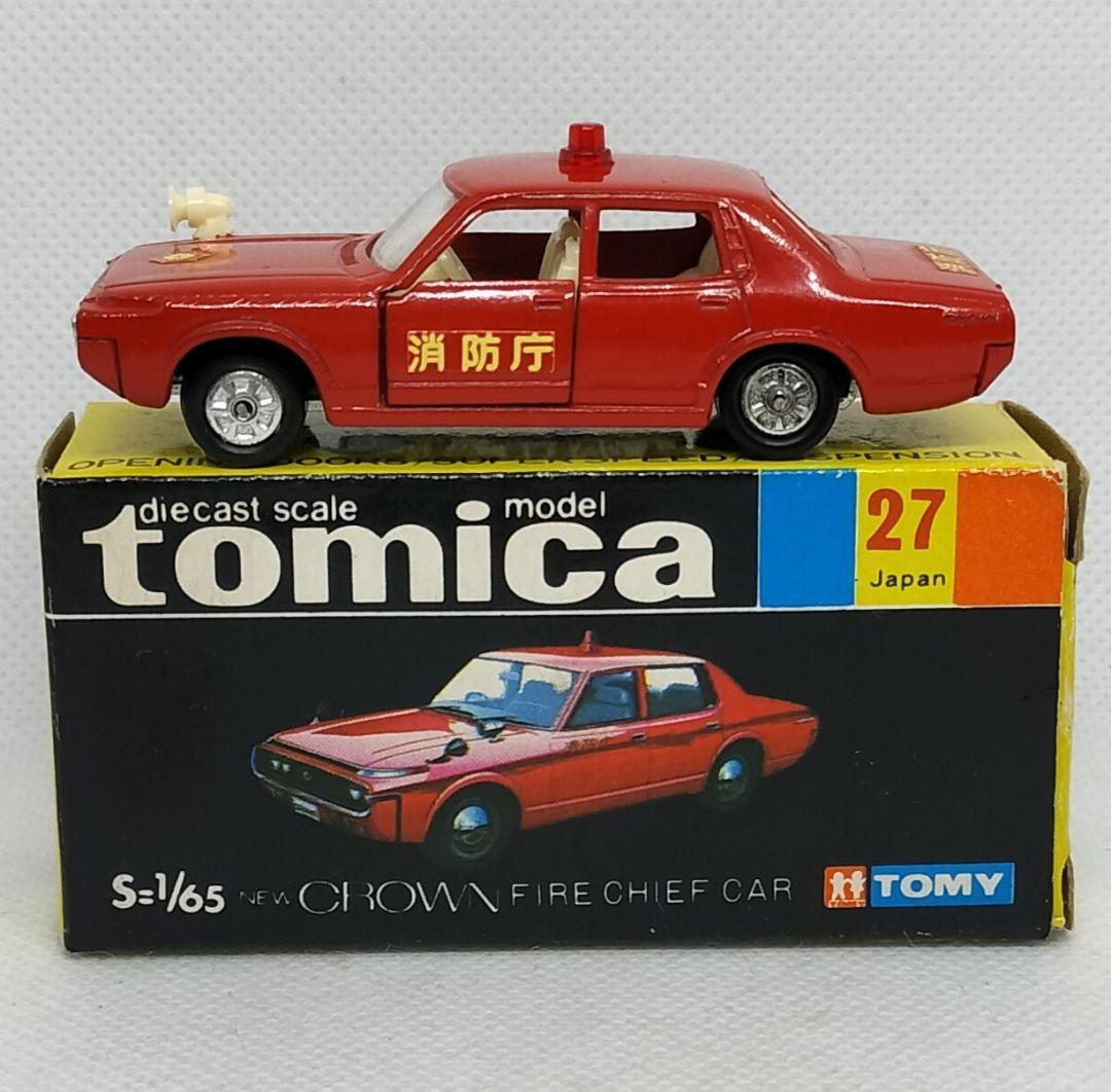 《黒箱トミカ27-2-1》クラウンファイヤーチーフ【入手難易度 C】１Eホイール