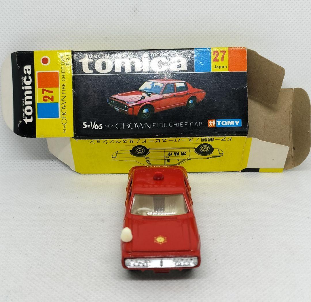 《黒箱トミカ27-2-1》クラウンファイヤーチーフ【入手難易度 C】１Eホイール
